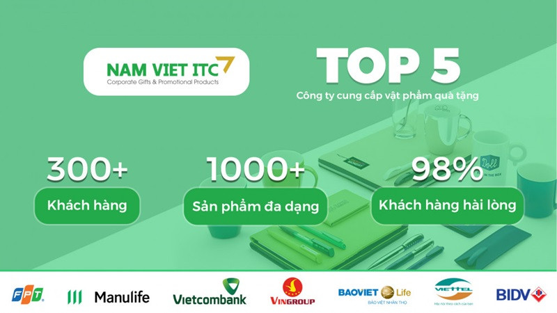 Nam Việt Gifts là đơn vị cung cấp quà tặng doanh nghiệp uy tín, chuyên nghiệp