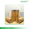 Bình giữ nhiệt tre tự nhiên in logo VinEco