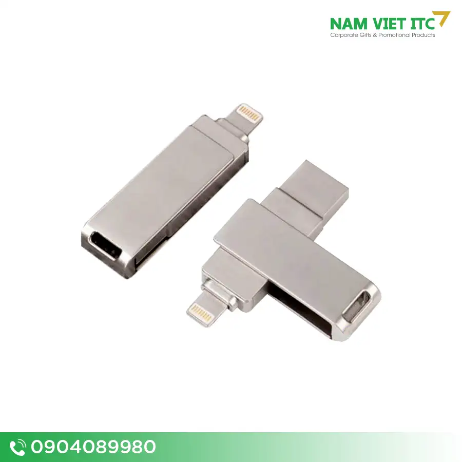 USB quà tặng in logo theo yêu cầu - quà tặng công nghệ doanh nghiệp