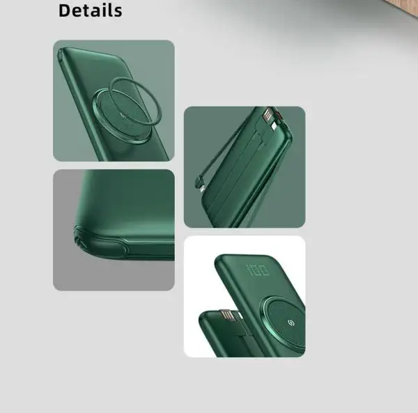Pin sạc không dây kèm nhiều đầu cáp - Image 2