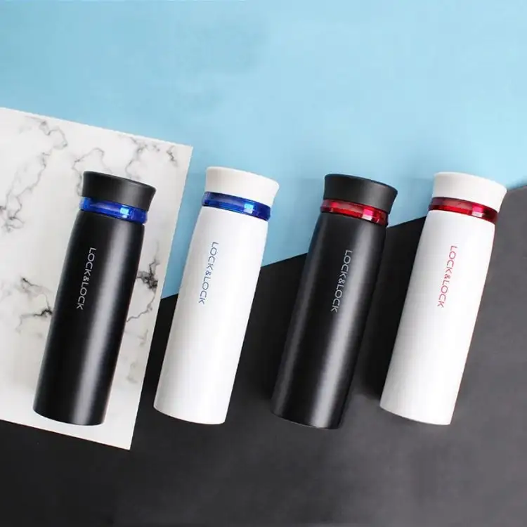Bình Giữ Nhiệt Lock&Lock Feather Light 450ml In Logo LHC4131 - Image 4