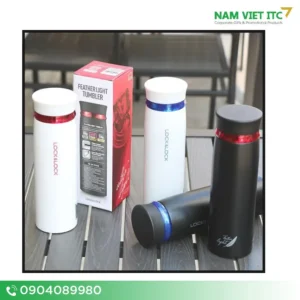 Bình Giữ Nhiệt Lock&Lock Feather Light 450ml In Logo LHC4131